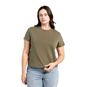 NUUDS Cropped Everyday Tee Womens Size Small